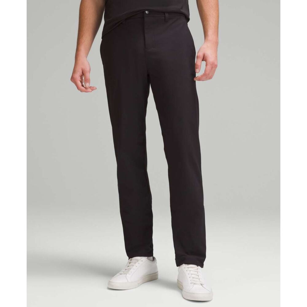 Lululemon ABC Classic-Fit Black Trouser Pants 30" Inseam Men's Size 40